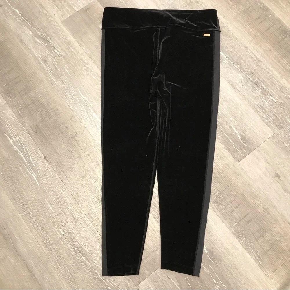 Alala Black Velvet Leggings